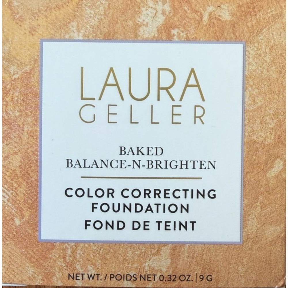 Laura Geller Baked Balance-n-Brighten Color Correcting Foundation Light NEW
